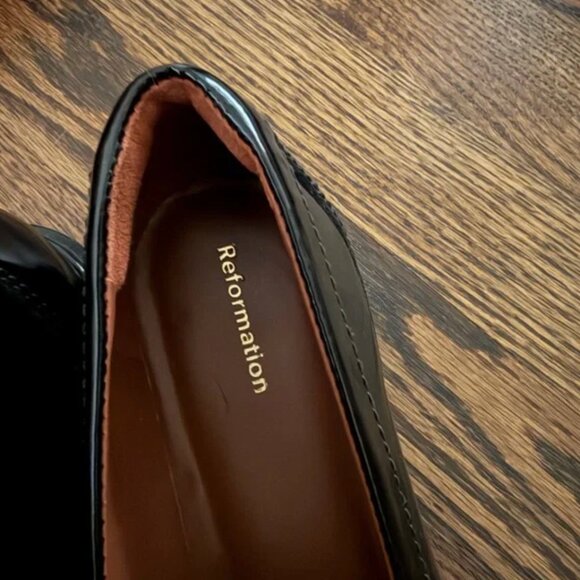 Reformation Agathea Chunky Loafer size 8 NWOT - Picture 6 of 7